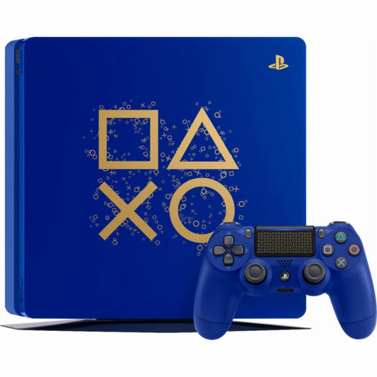 Playstation 4 Slim Days of Play Blue Edition Console